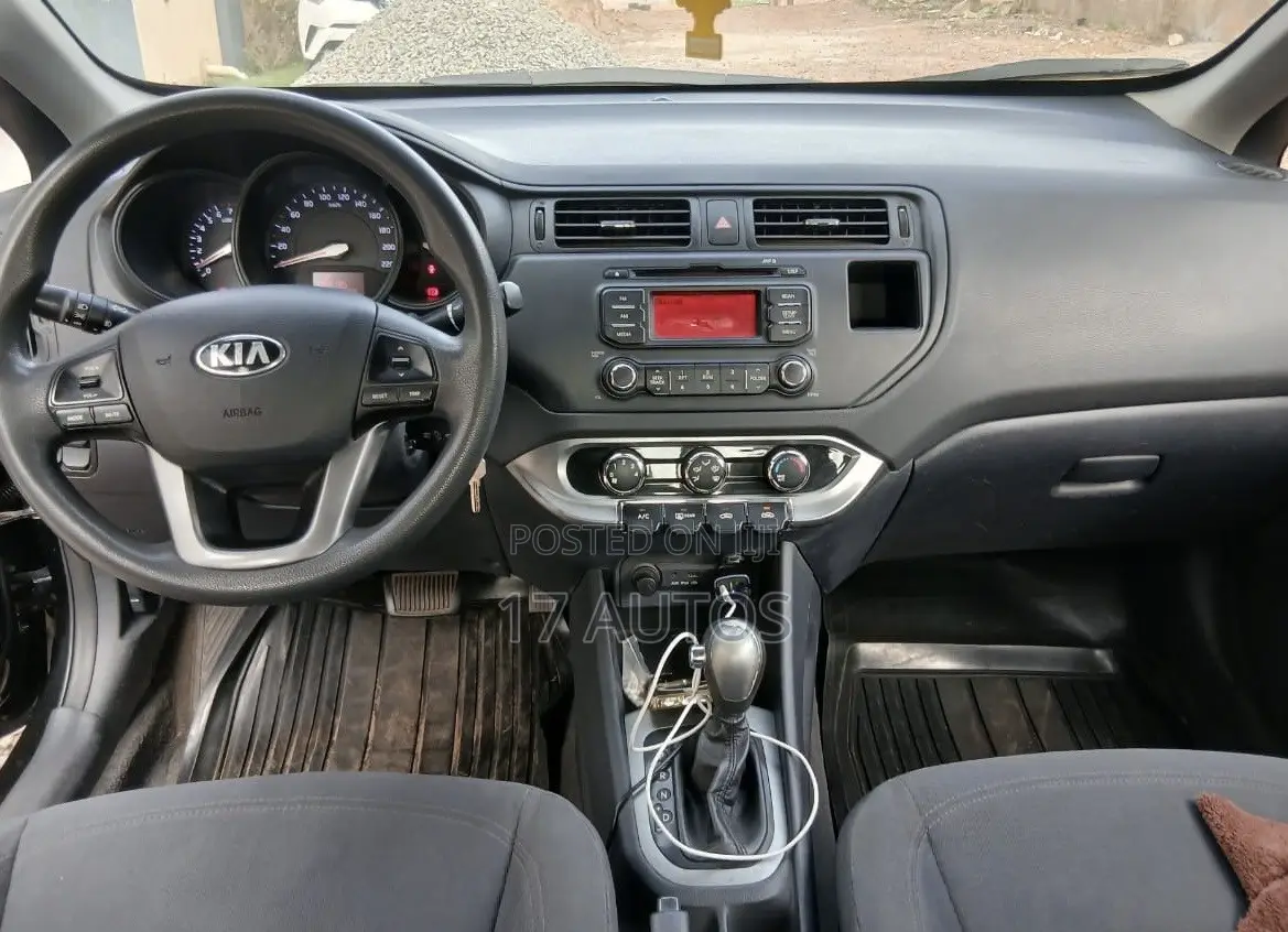 Kia Rio EX 4dr Sedan (1.6L 4cyl 6A) 2012 Black