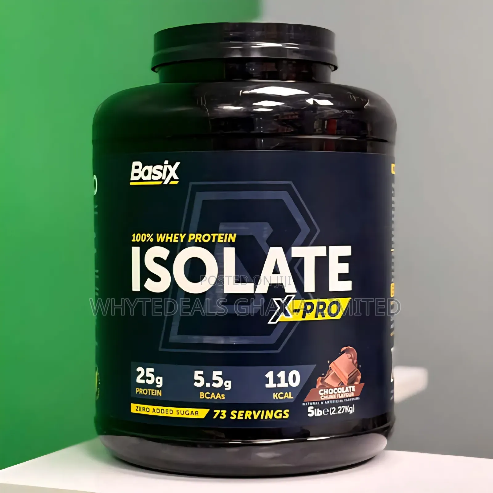 Basix 100% Whey Protein Isolate Xp-Pro| 0-Sugar| Increase Weight| 5lbs