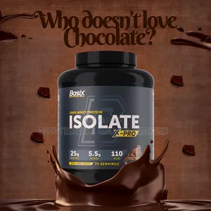 Basix 100% Whey Protein Isolate Xp-Pro| 0-Sugar| Increase Weight| 5lbs