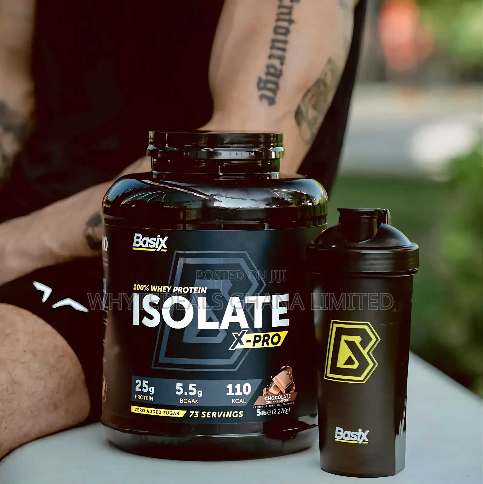 Basix 100% Whey Protein Isolate Xp-Pro| 0-Sugar| Increase Weight| 5lbs