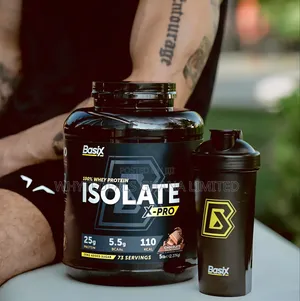 Basix 100% Whey Protein Isolate Xp-Pro| 0-Sugar| Increase Weight| 5lbs