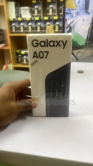 New Samsung Galaxy A07 128 GB Black
