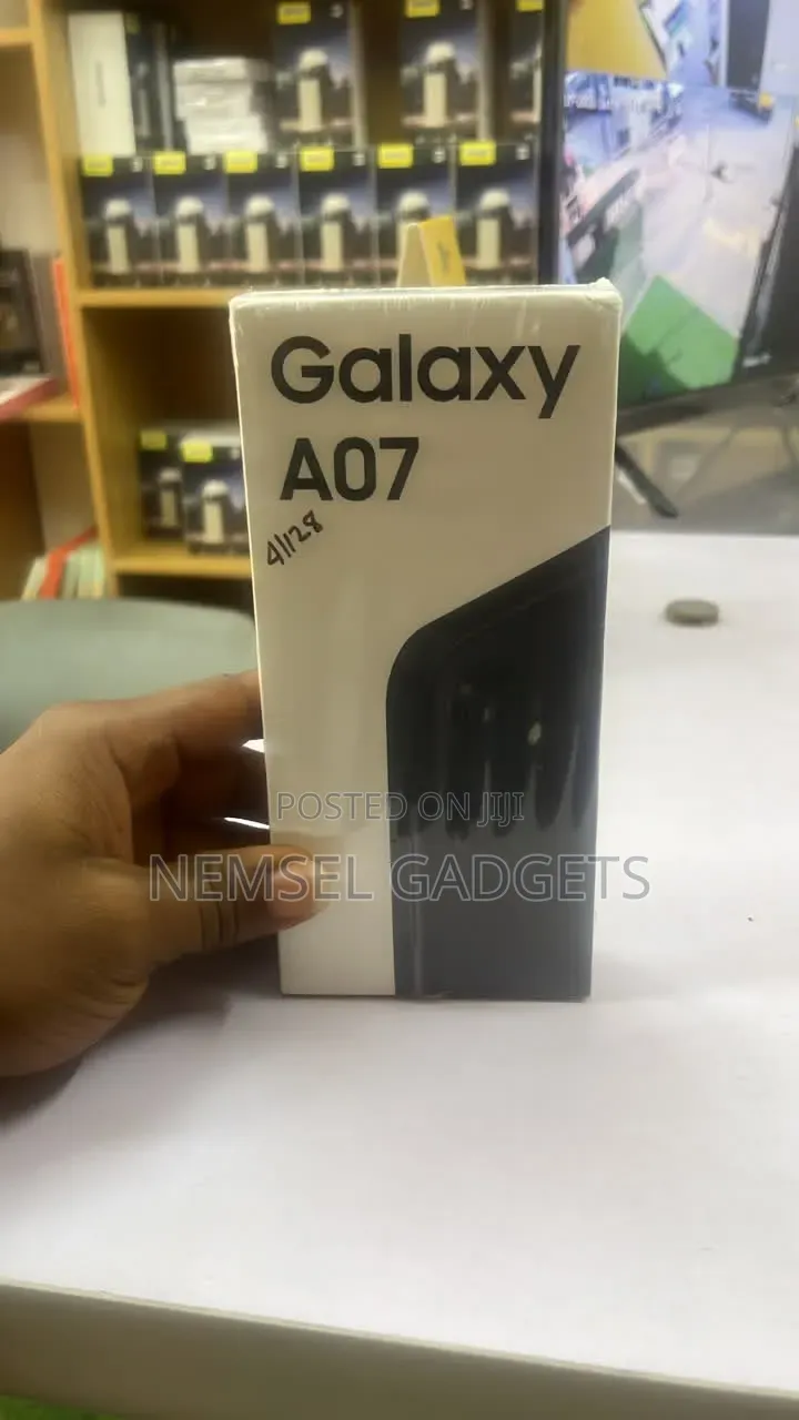New Samsung Galaxy A07 128 GB Black