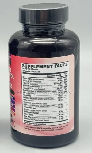 Myo-Inositol, D-Chiro, Berbrine, K2 & D3 Complex All-in-One Supplement
