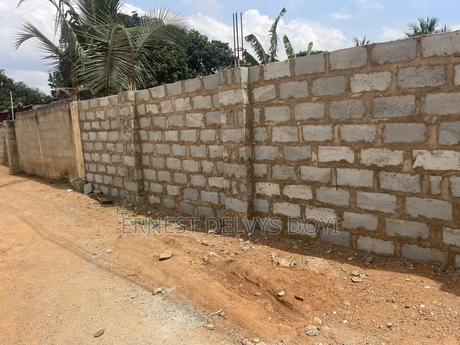 Titled Roadside Land for Sale at Abokobi