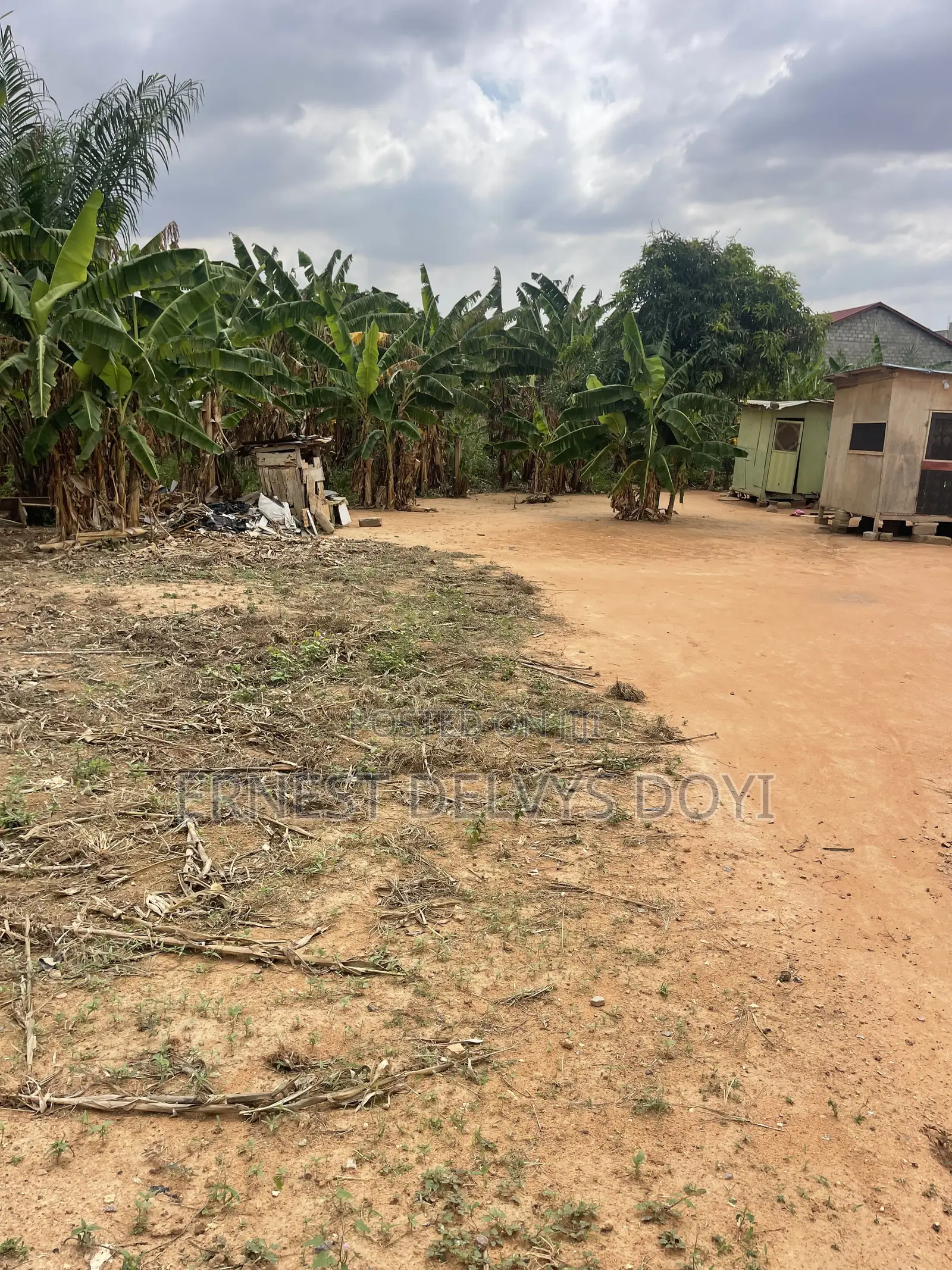 Titled Roadside Land for Sale at Abokobi