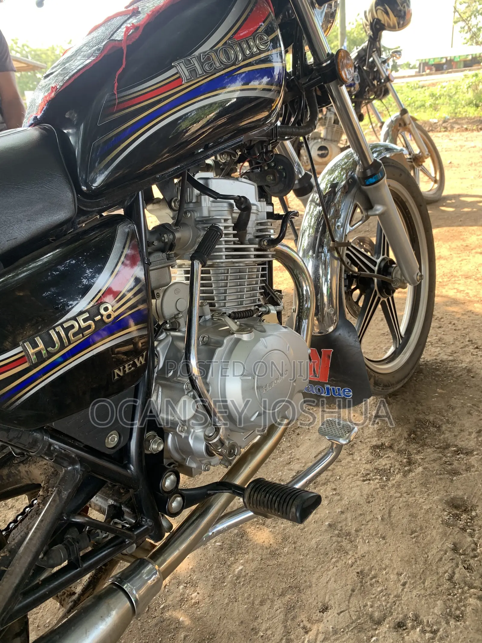 Haojue HJ125-8K 2025 Black