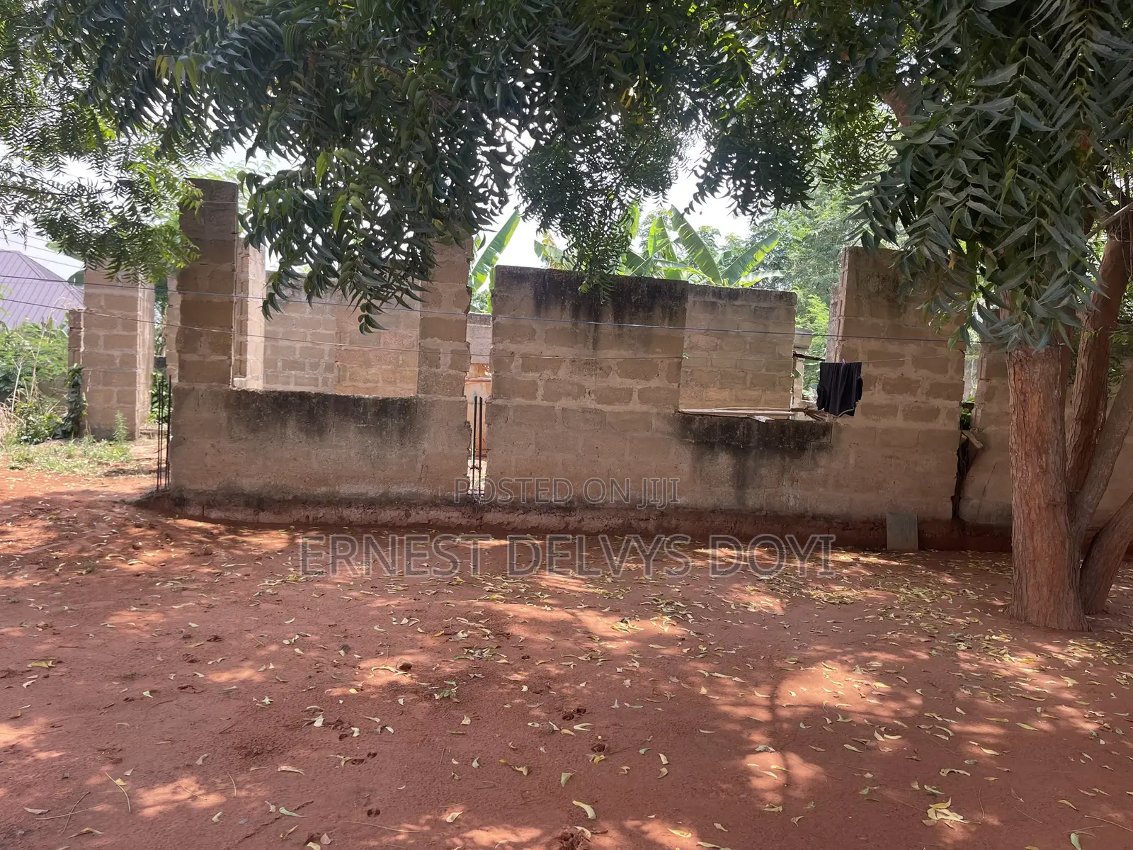 3 Bedrooms Uncompleted House on a Full Plot at Abokobi