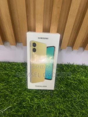 New Samsung Galaxy A06 128 GB Black