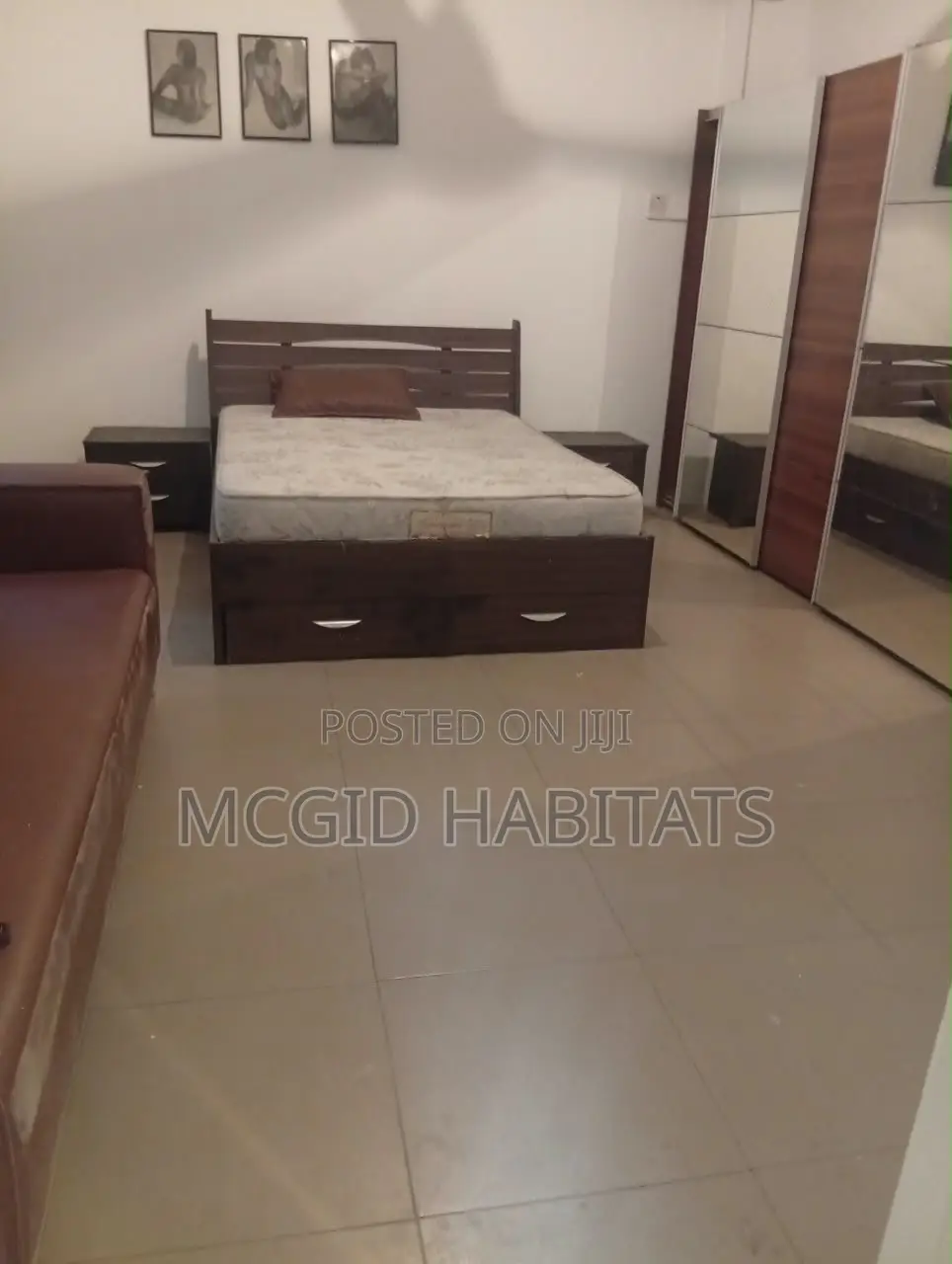 Furnished 3bdrm Apartment in Tesano for rent