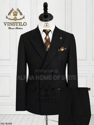 Executive Pinstripe Suite