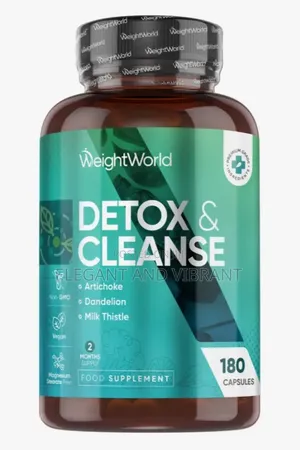 Detox & Cleanse Capsules 180 Capsules | 9-in-1 Blend