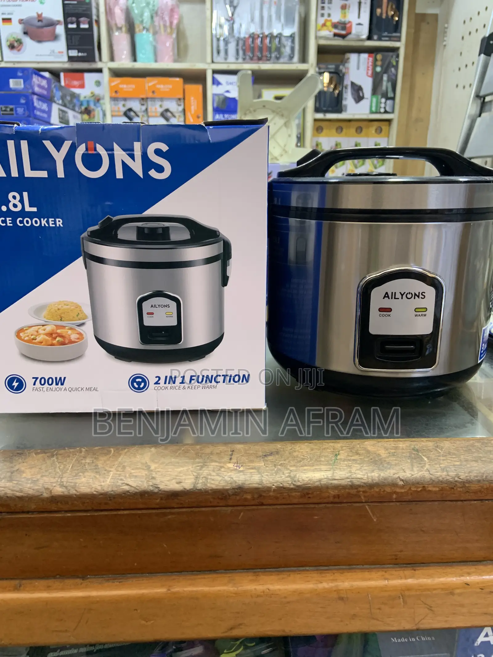 The Daily Chef Electric Rice Cooker