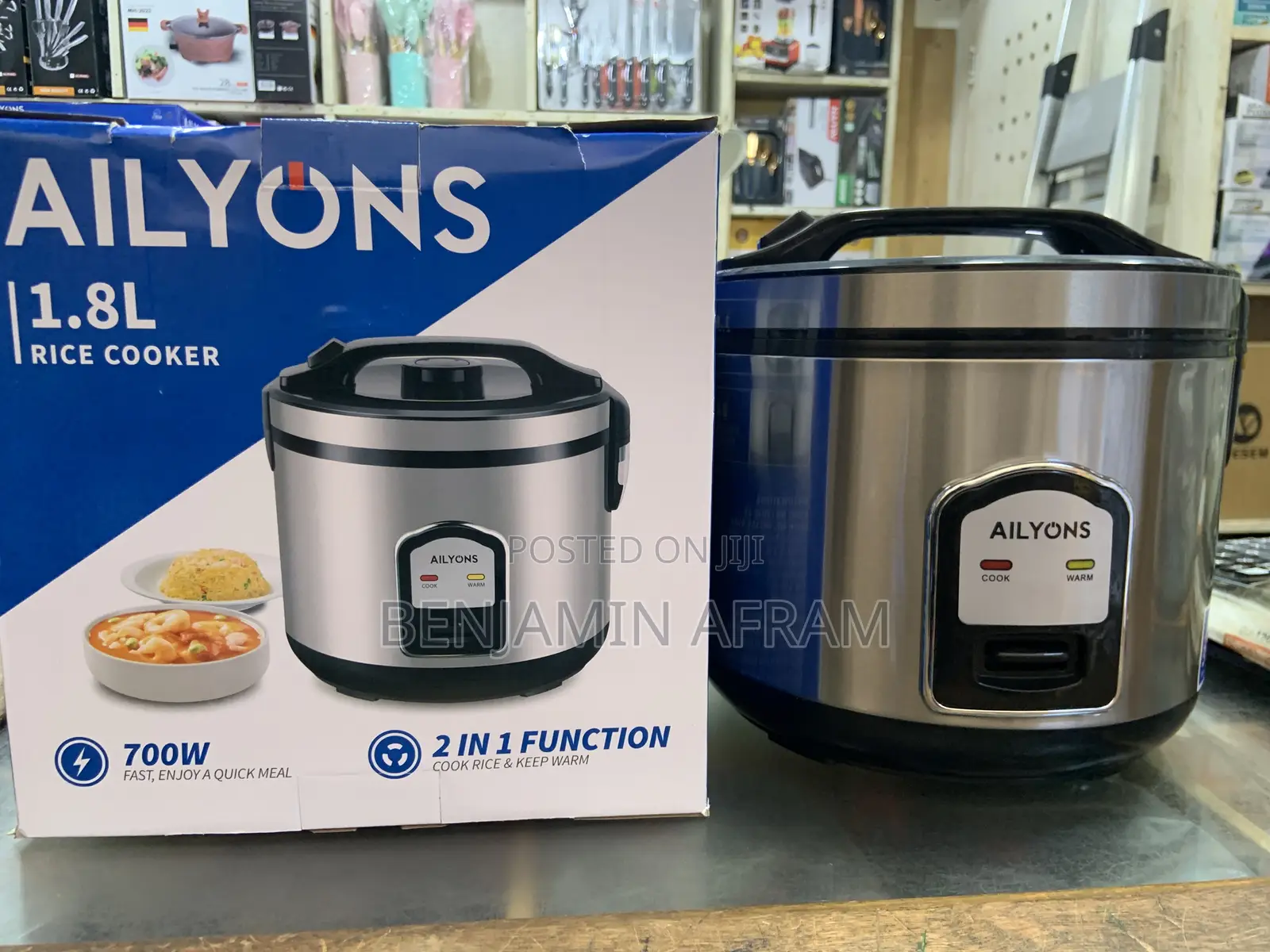 The Daily Chef Electric Rice Cooker