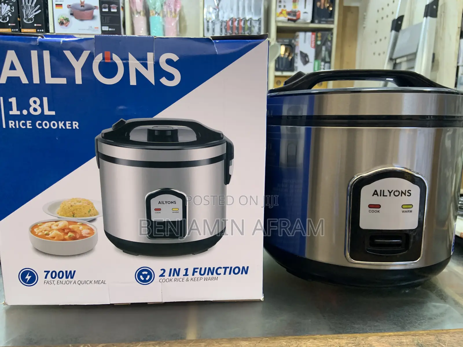 The Daily Chef Electric Rice Cooker