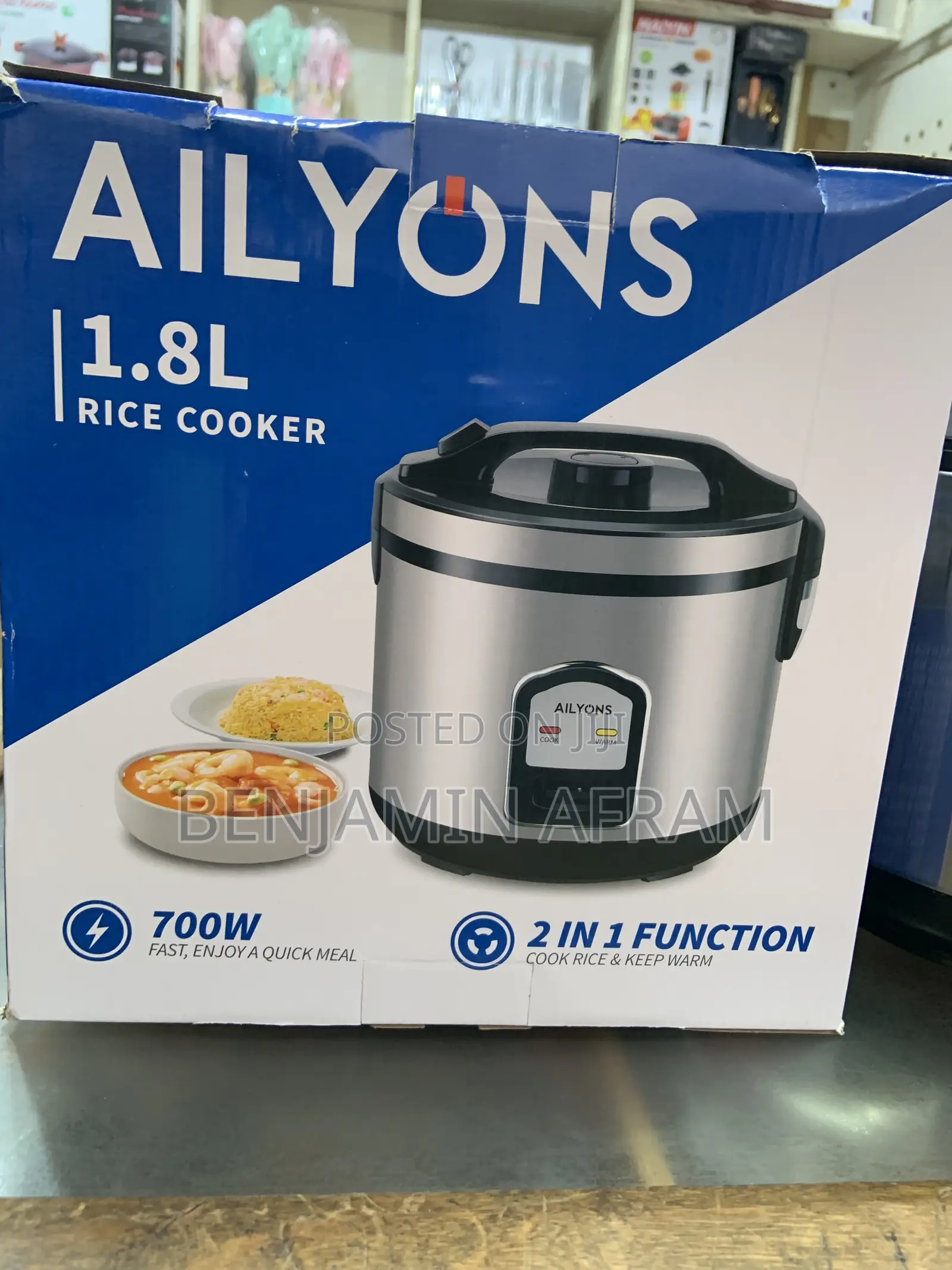 The Daily Chef Electric Rice Cooker