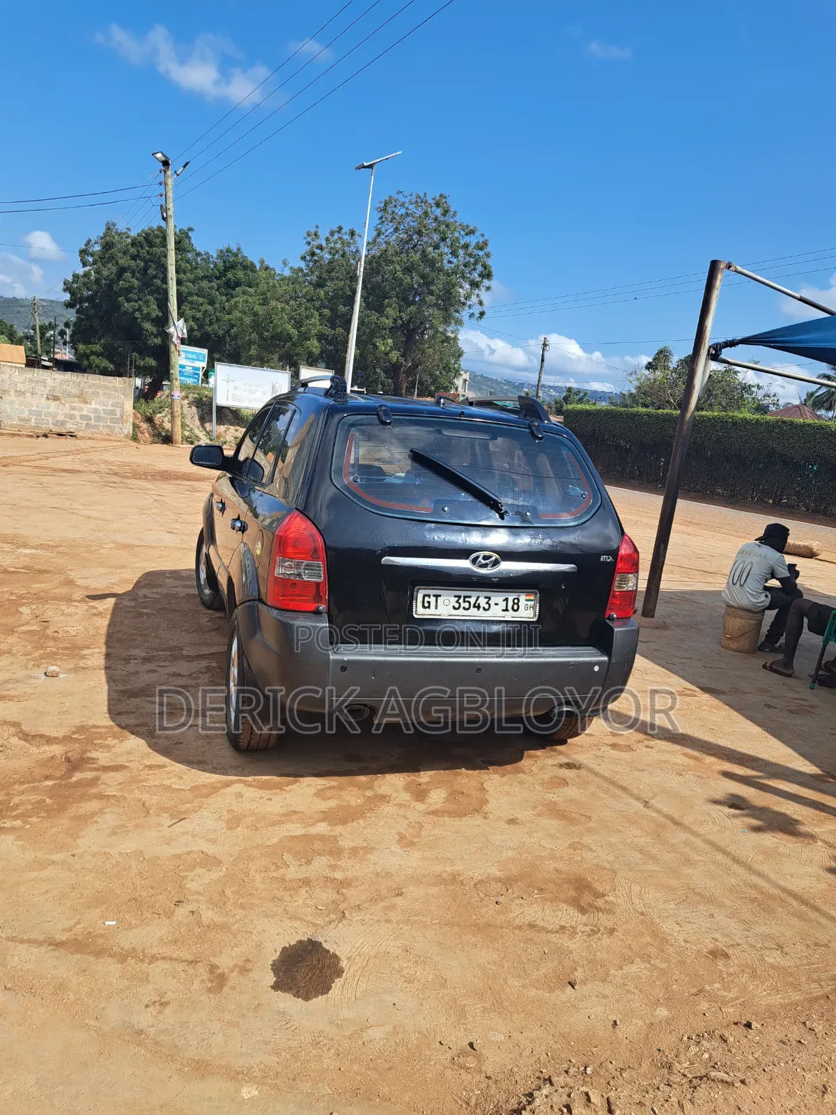 Hyundai Tucson 2008 Black