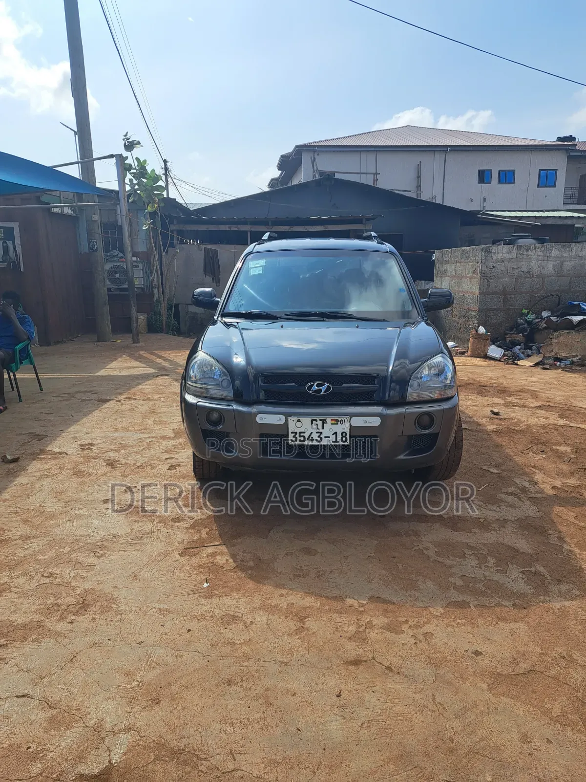 Hyundai Tucson 2008 Black