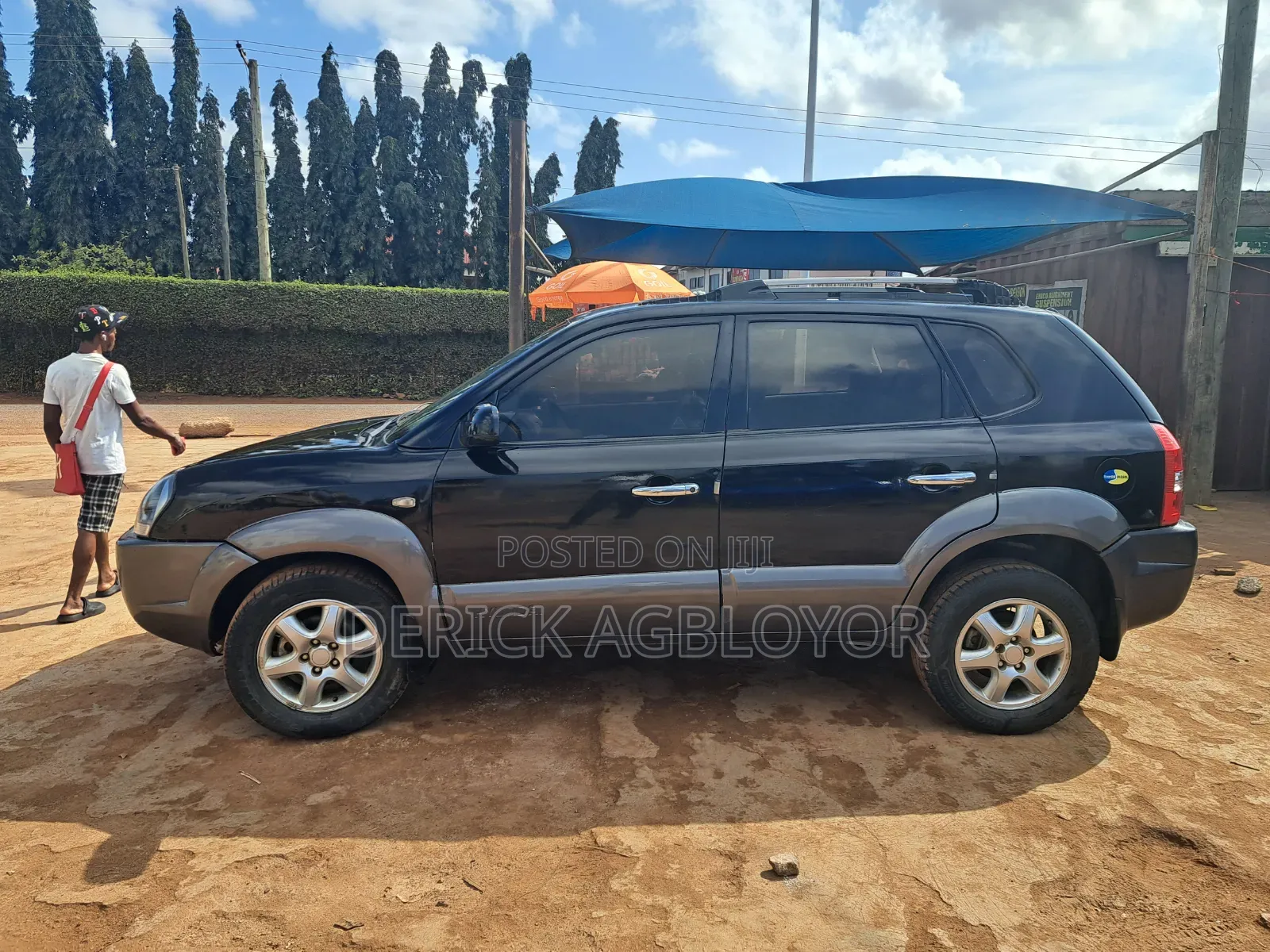 Hyundai Tucson 2008 Black