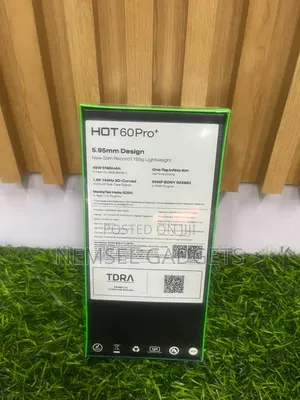 New Infinix Hot 60 Pro+ 256 GB Black