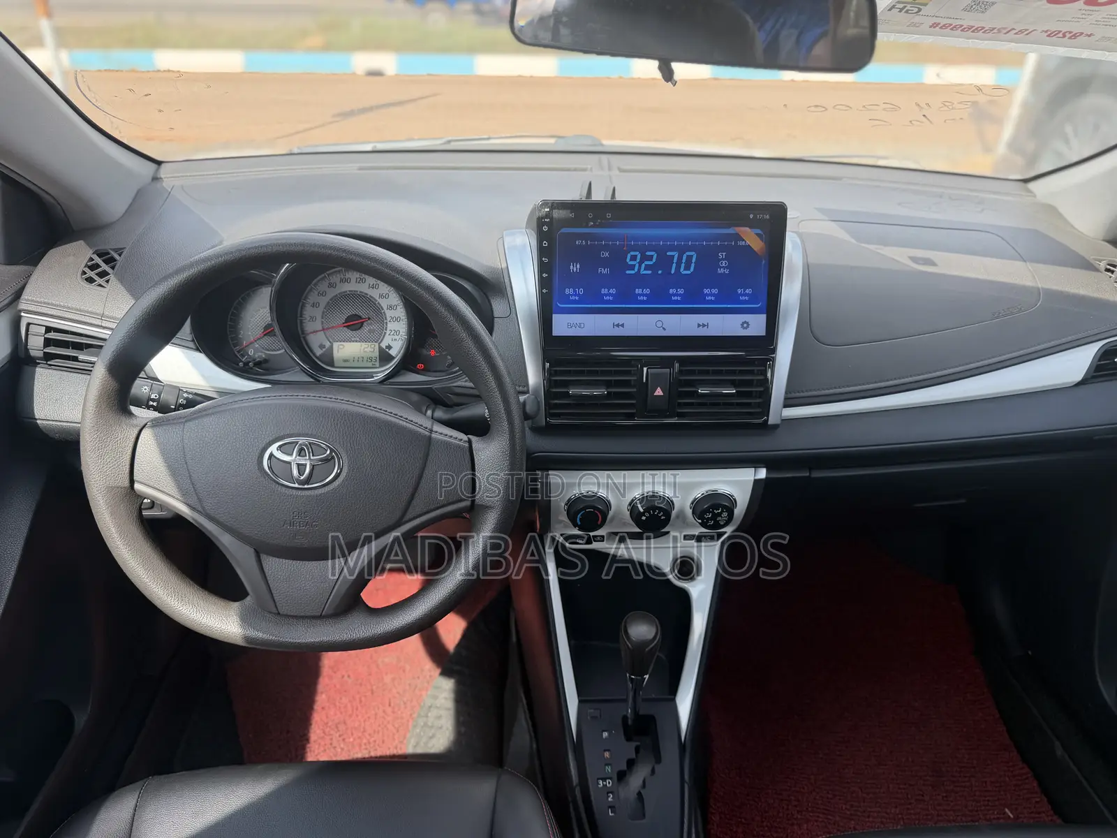 Toyota Yaris 2015 White