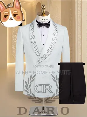 Stones Breasted Suit