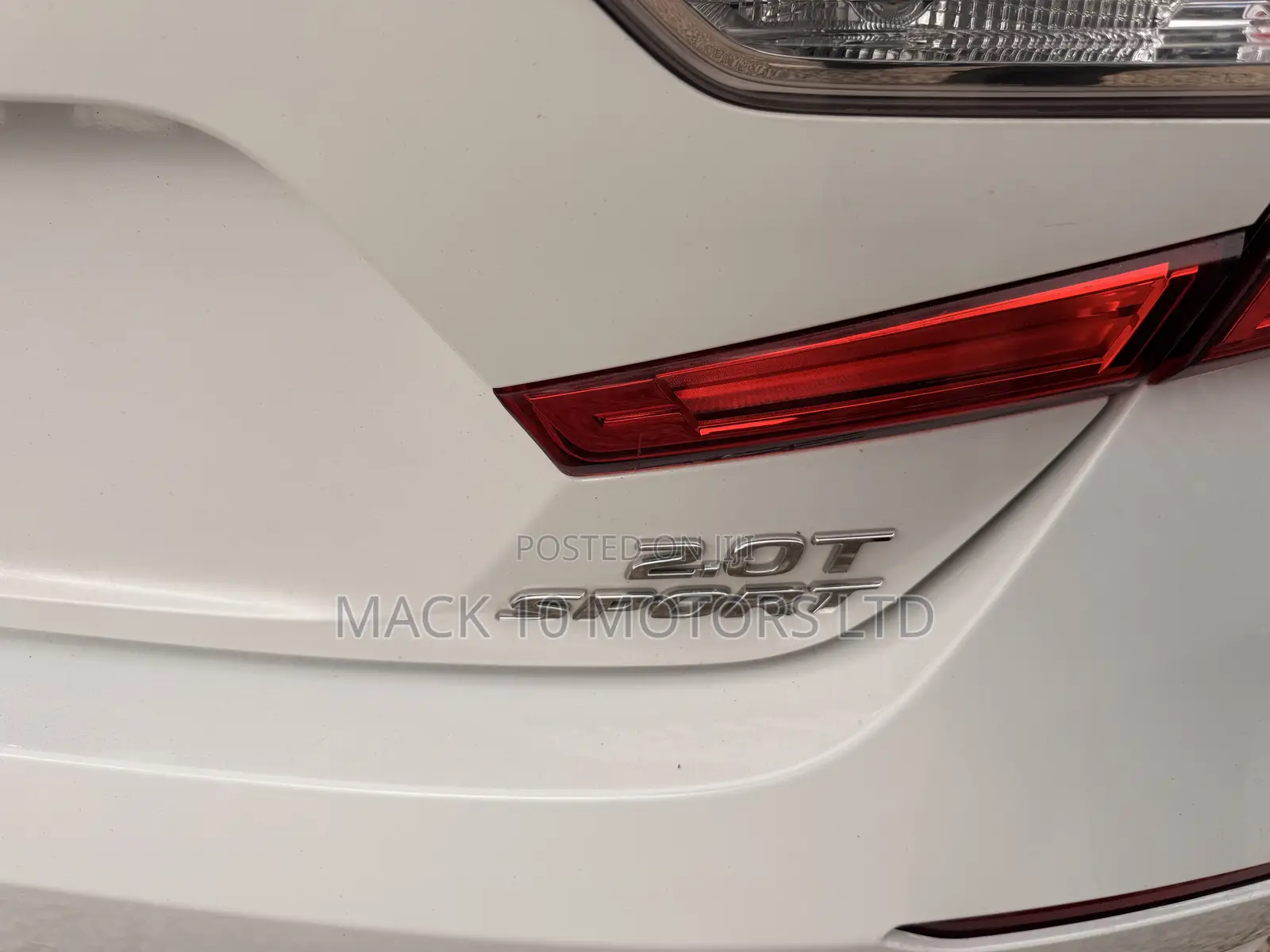 Honda Accord Sport 2018 White