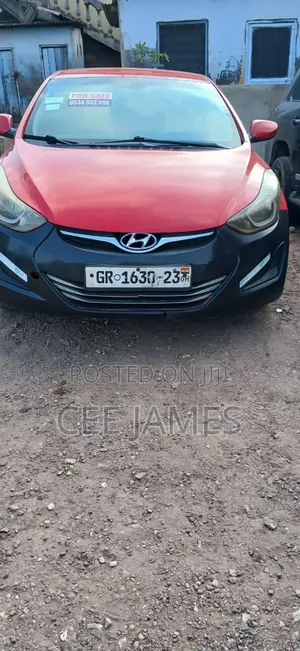 Hyundai Elantra 2014 Red