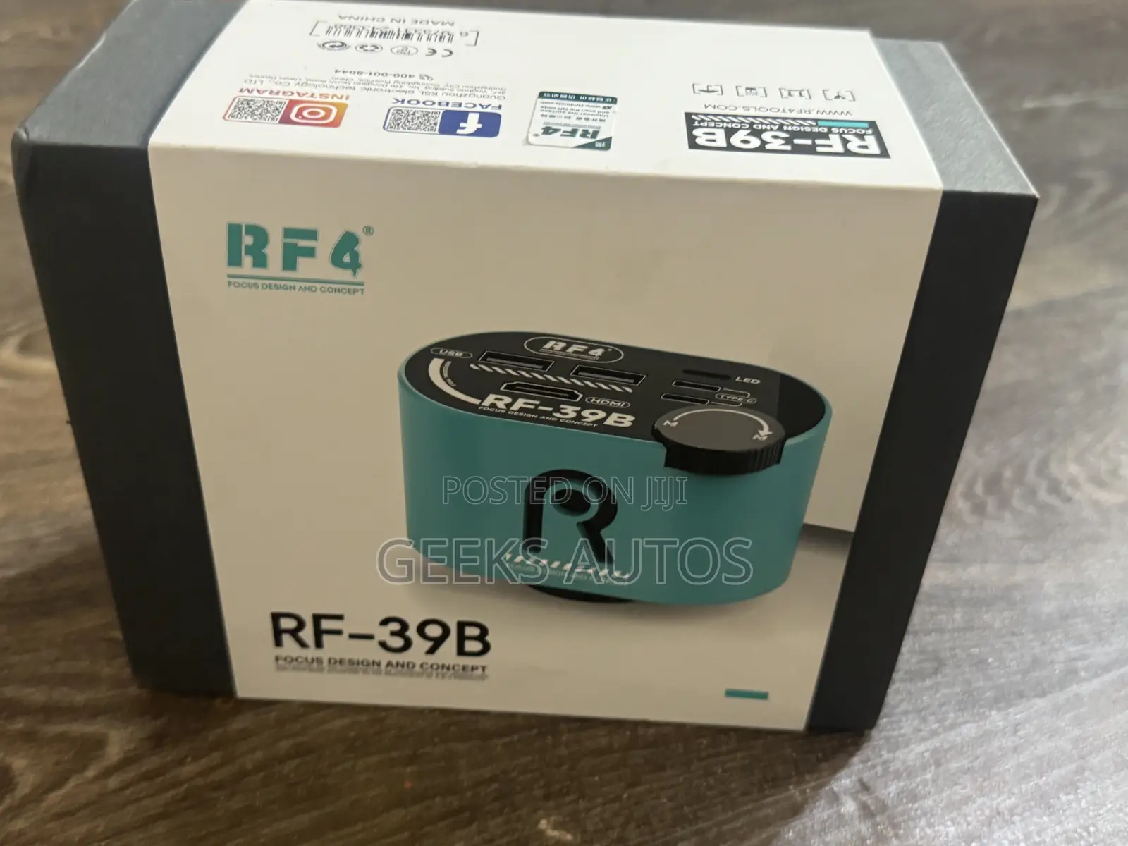 RF4 4k Microscope Camera With Ring Light