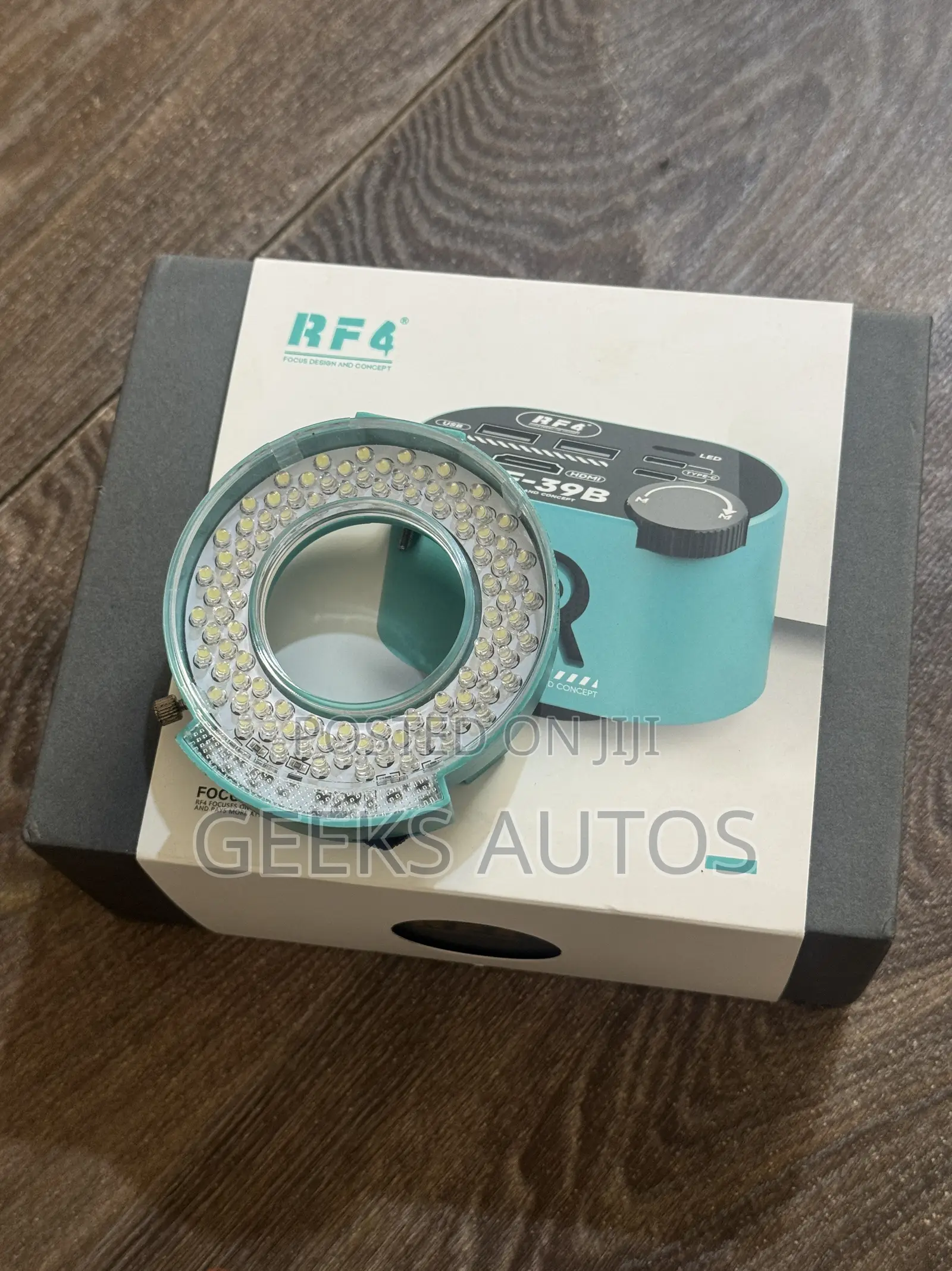 RF4 4k Microscope Camera With Ring Light