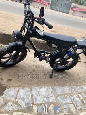 German Used V8 E-Bike With Two Batteries