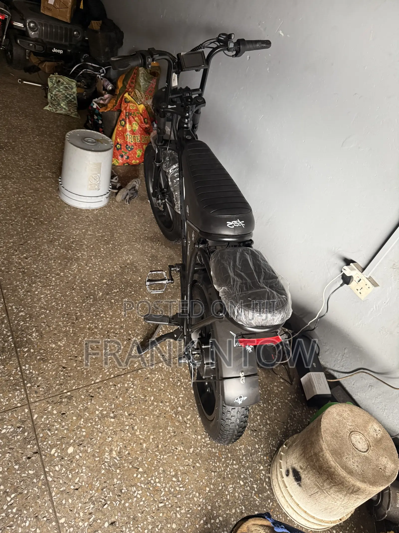 German Used V8 E-Bike With Two Batteries