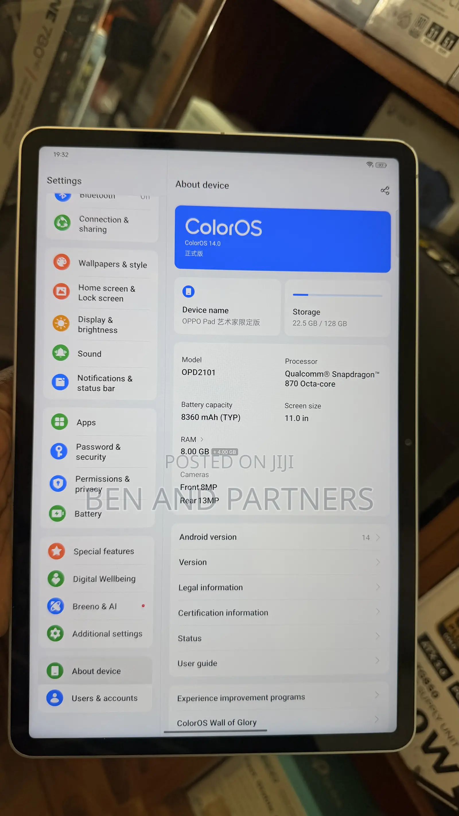 OnePlus Pad 128 GB Silver