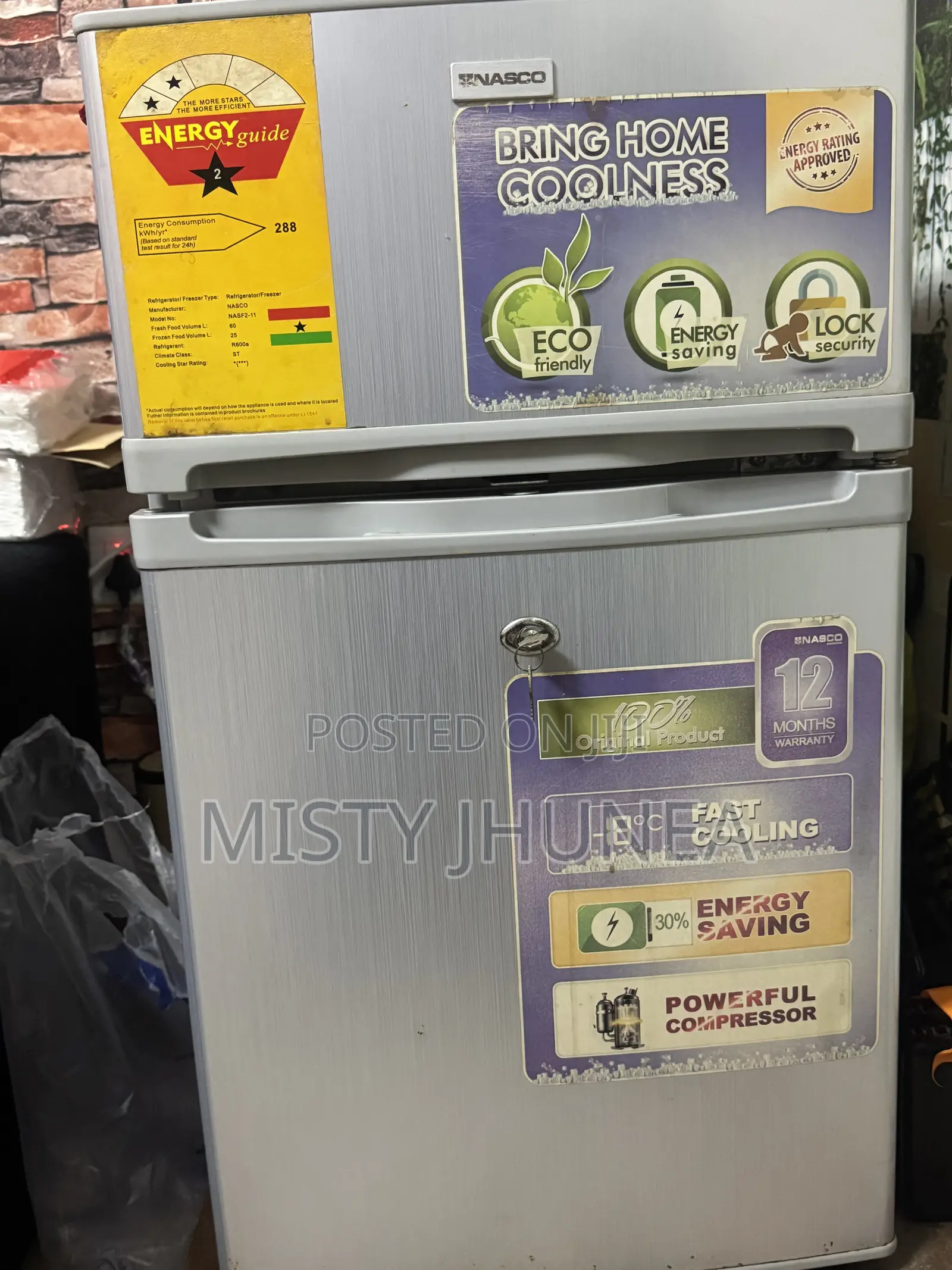 Nasco Table Top Fridge