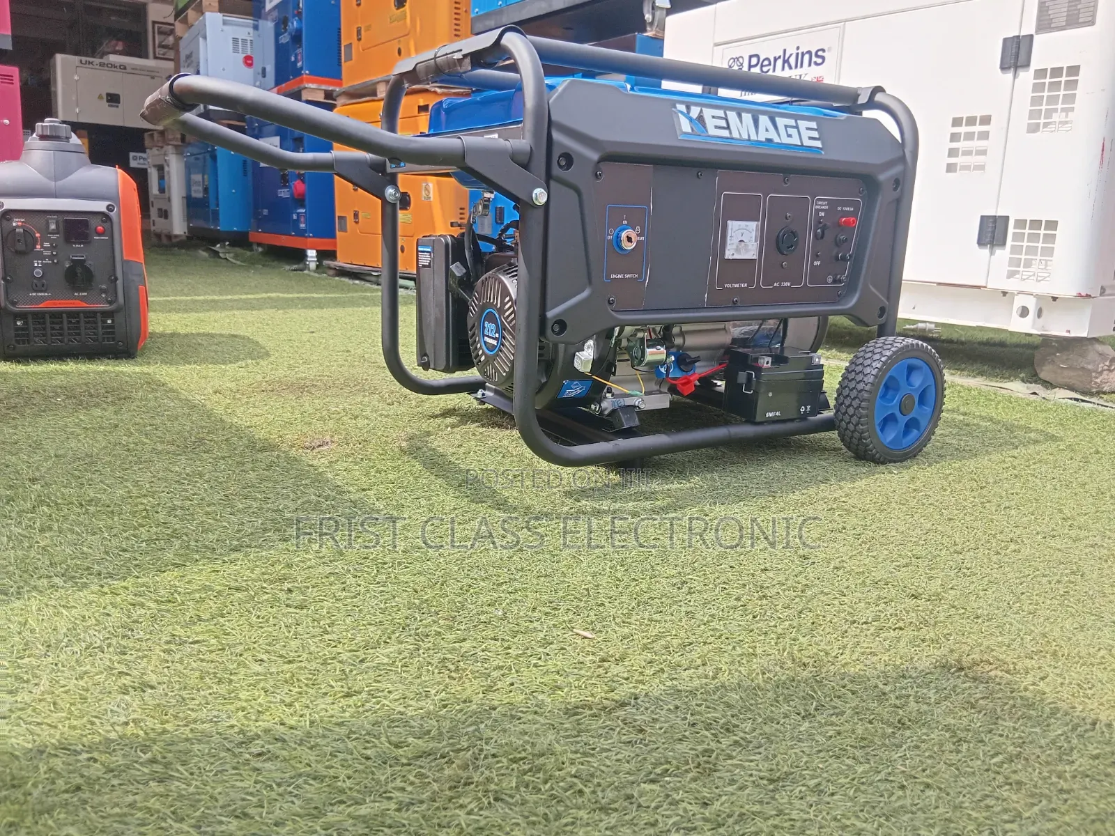 Kemage 7.5KVA Portable Generator – Easy to Move and Convenient