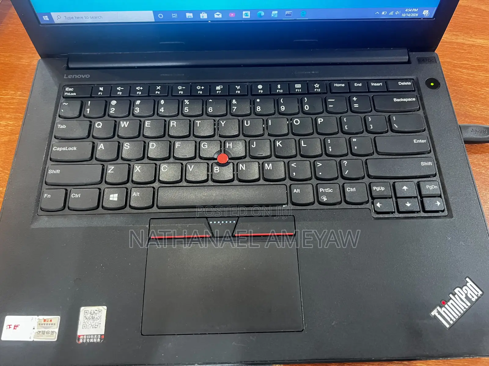 Laptop Lenovo ThinkPad E470 8GB Intel Core i3 HDD 500GB