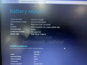 Laptop Lenovo ThinkPad E470 8GB Intel Core i3 HDD 500GB