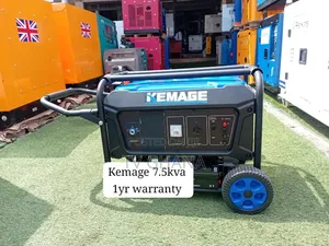Original KEMAGE 7.5KVA Petrol Generator – Reliable Power Supply7kva