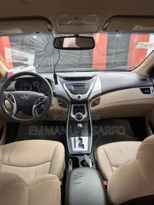 Hyundai Elantra GLS Sedan FWD (1.8L 4cyl 6A) 2013 White