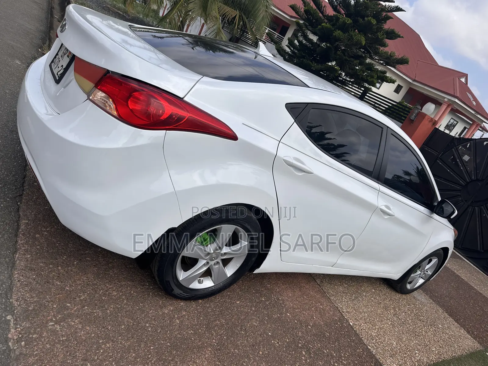 Hyundai Elantra GLS Sedan FWD (1.8L 4cyl 6A) 2013 White