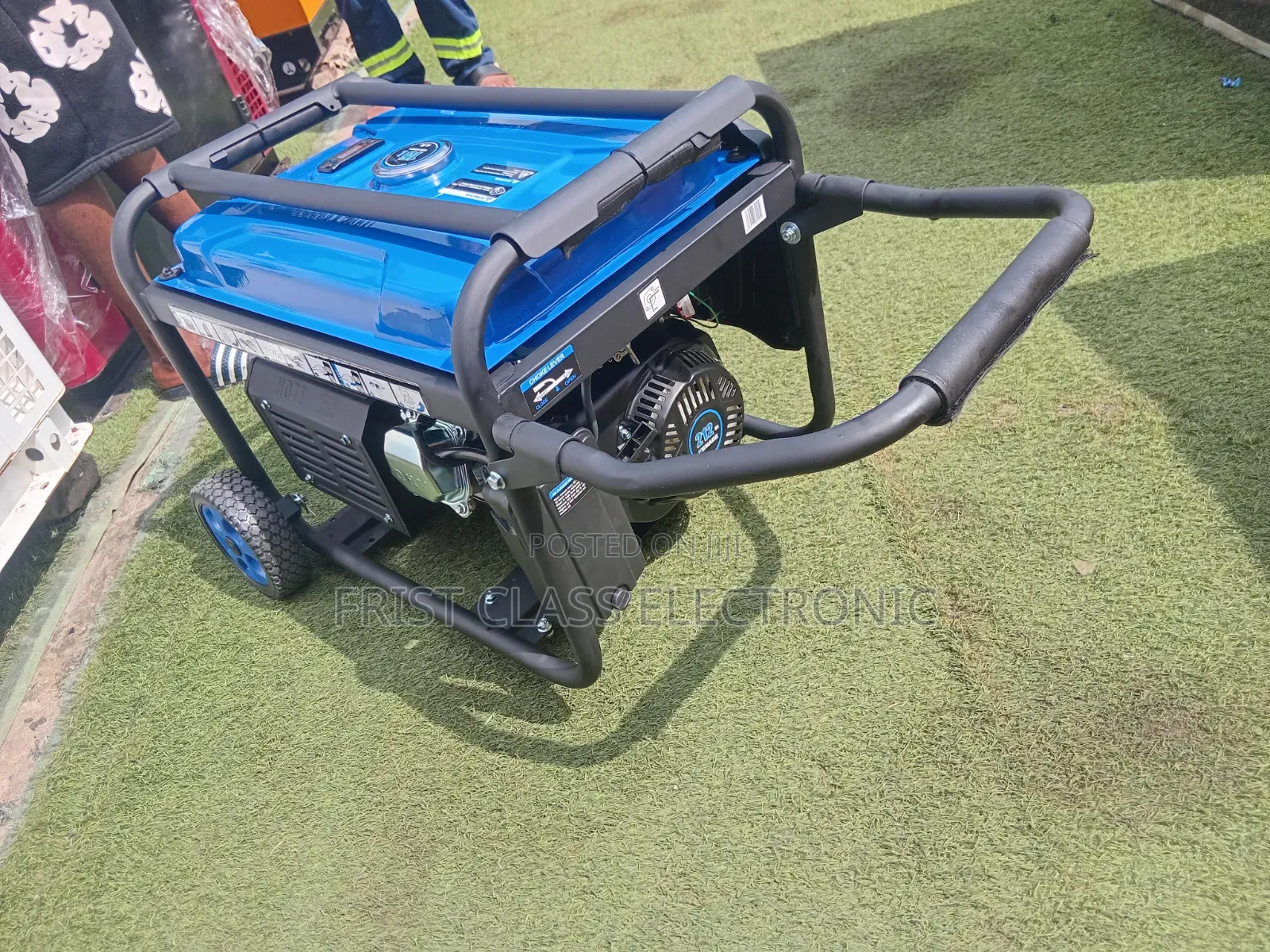 Original Kemage 7.5KVA Generator With Wheels, Handles and Warranty
