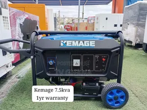 KEMAGE 7.5KVA Generator – Quality, Power and Performance 7.5kva
