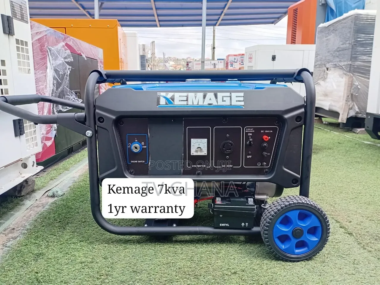 KEMAGE 7.5KVA Generator – Quality, Power and Performance 7.5kva