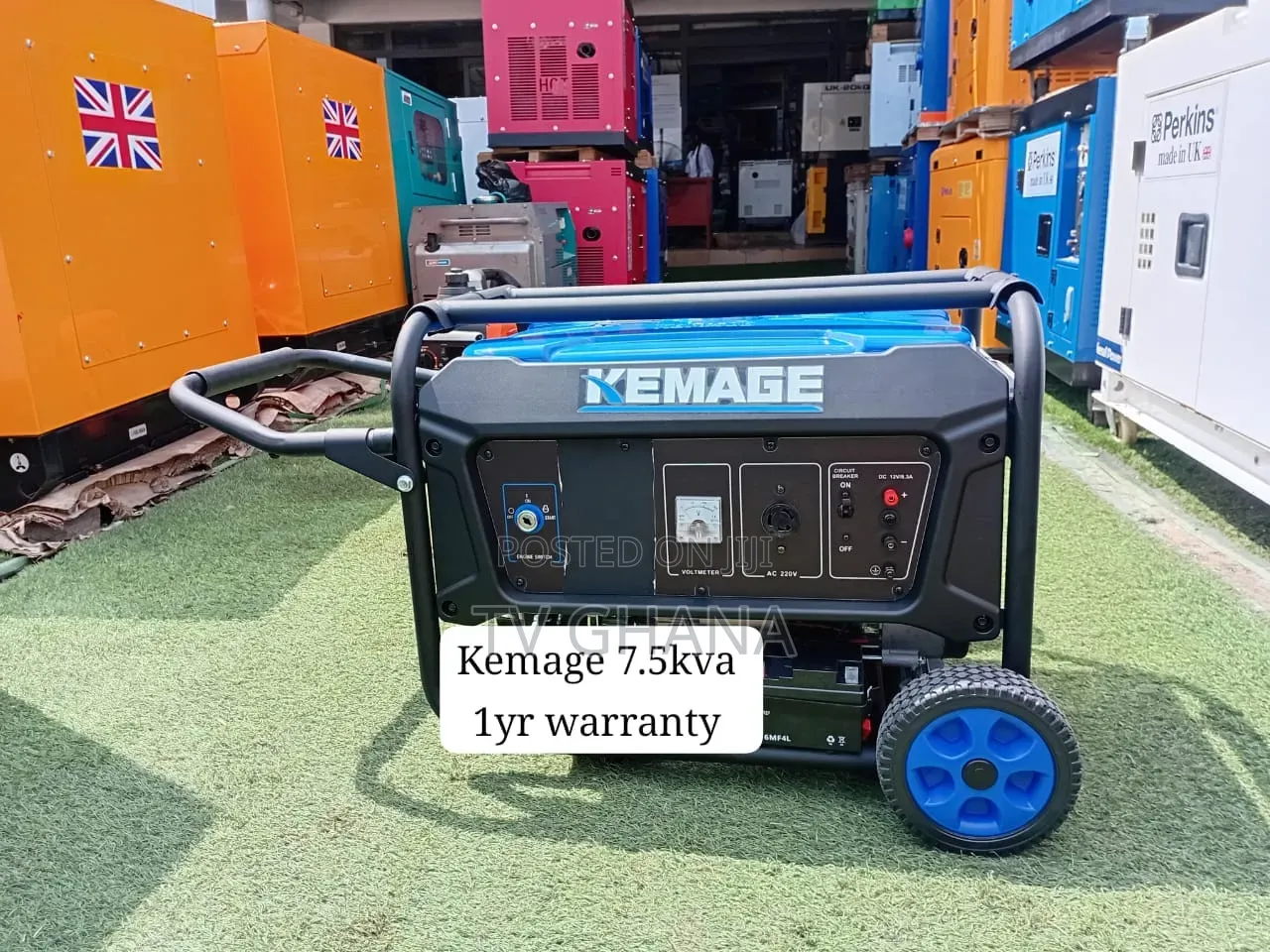 KEMAGE 7.5KVA Petrol Genset – Excellent Performance at a Great7.5kva