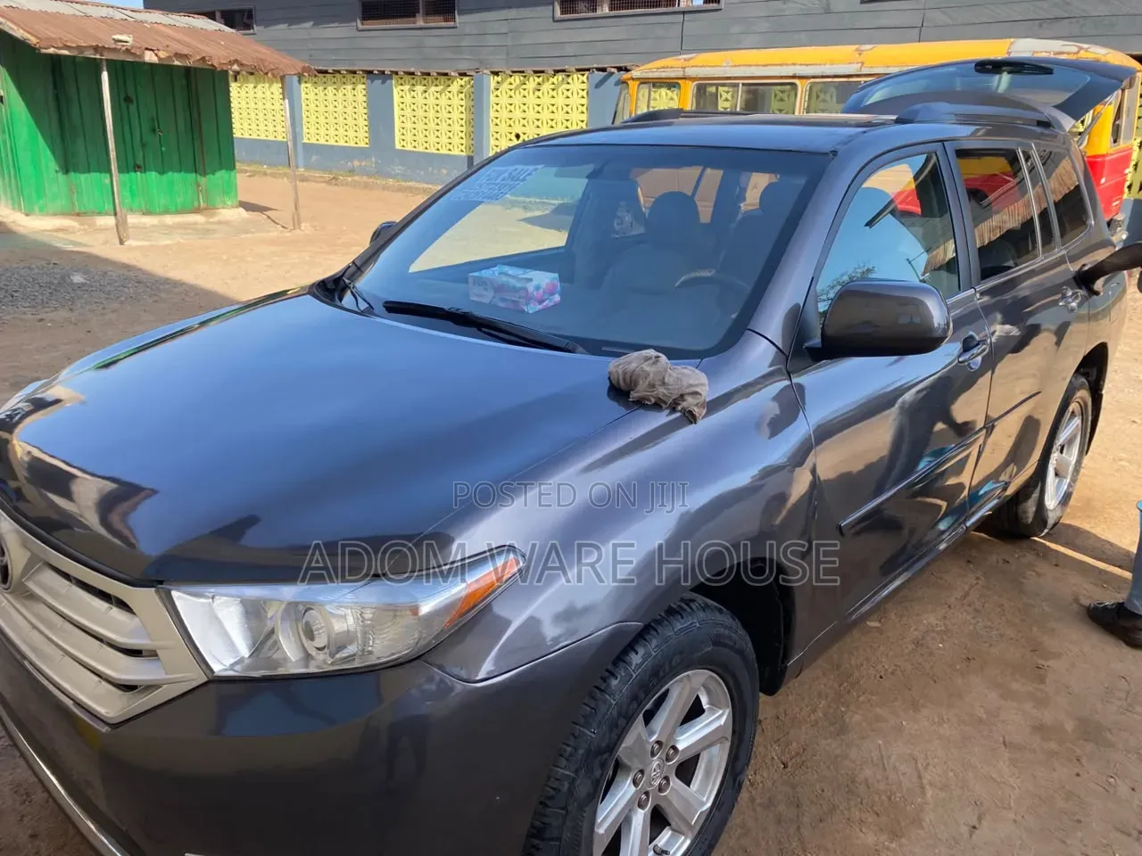 Toyota Highlander V6 2009 Gray