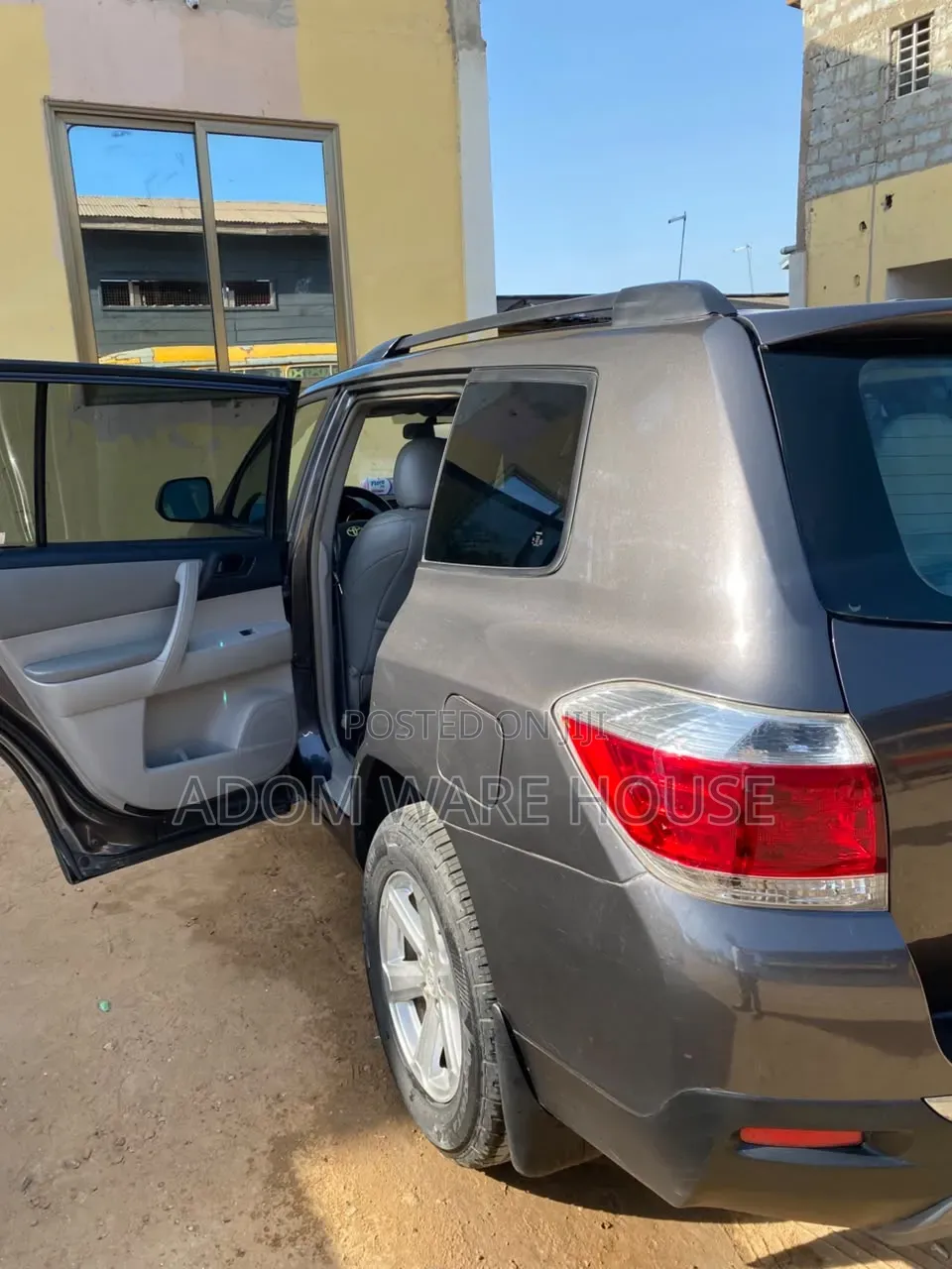 Toyota Highlander V6 2009 Gray