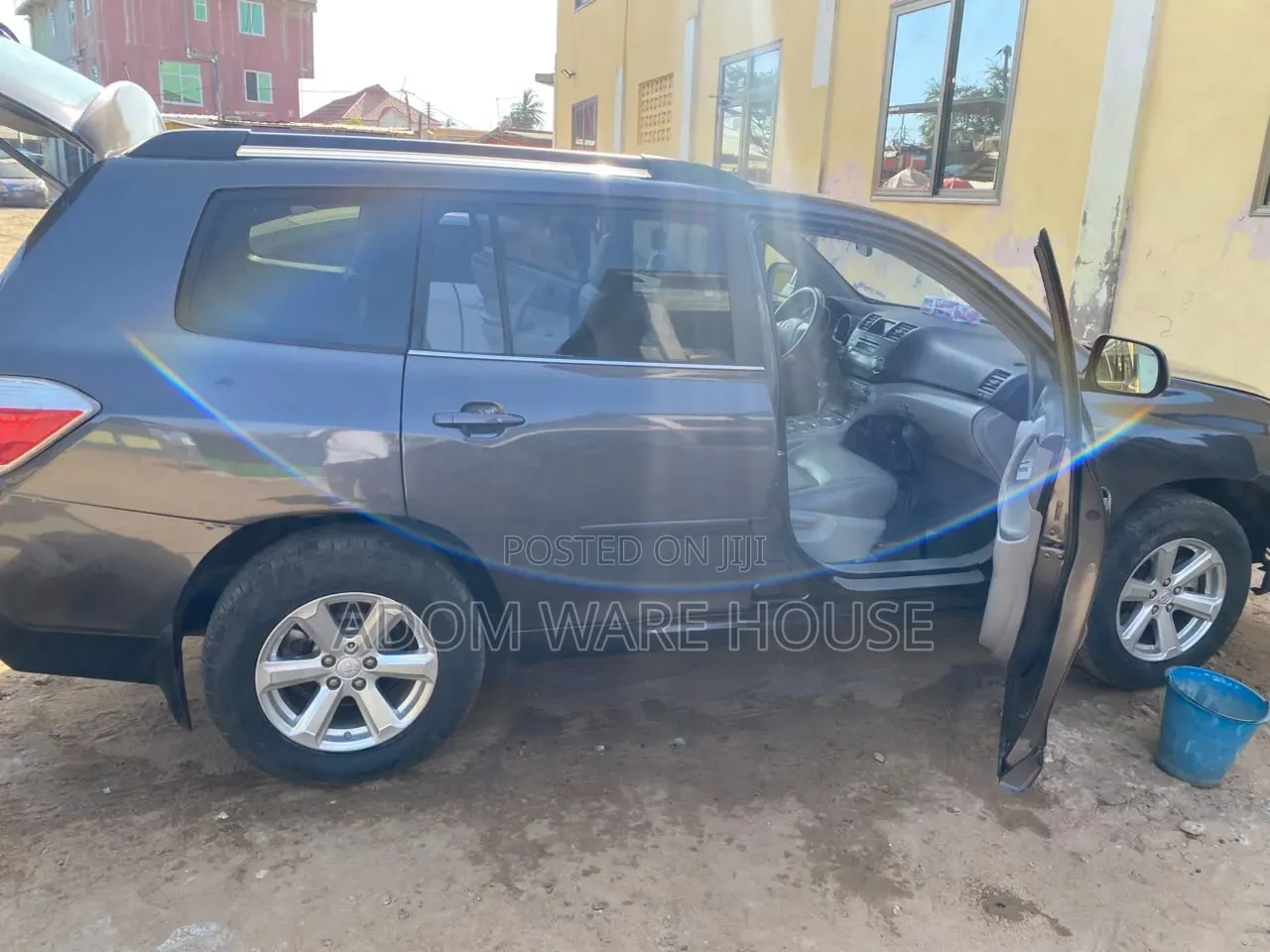 Toyota Highlander V6 2009 Gray