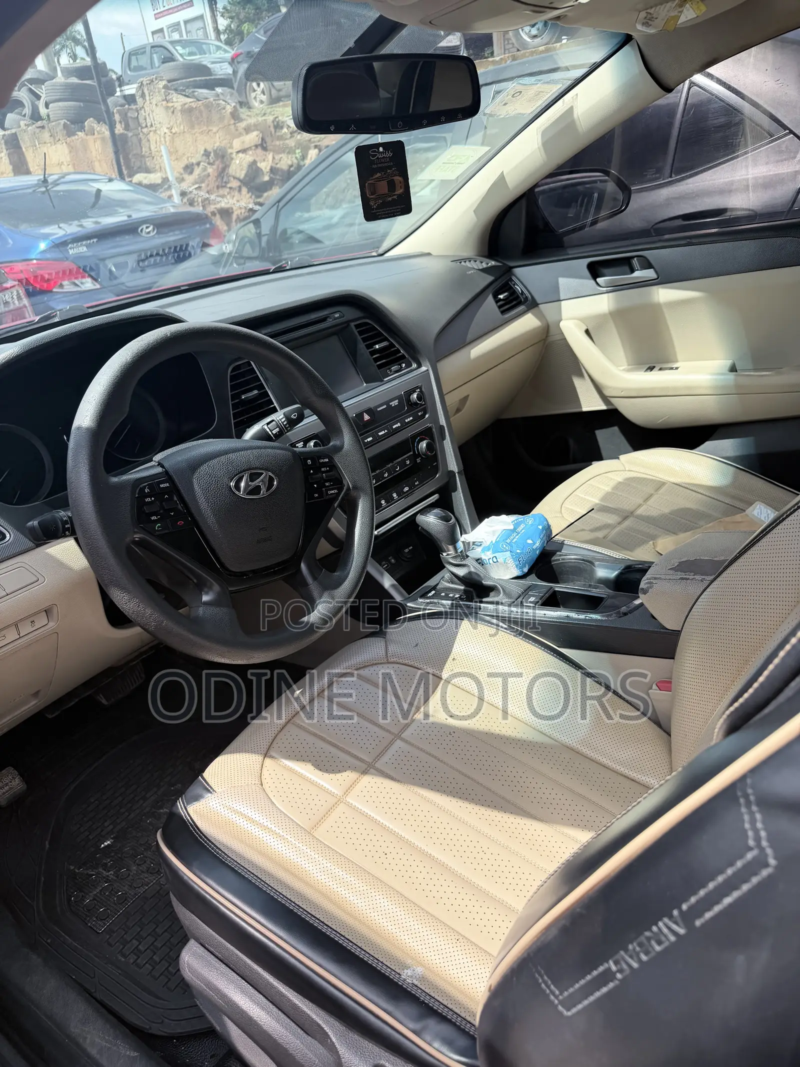 Hyundai Sonata ECO Sedan FWD (1.6L 4cyl 7A) 2017 Red