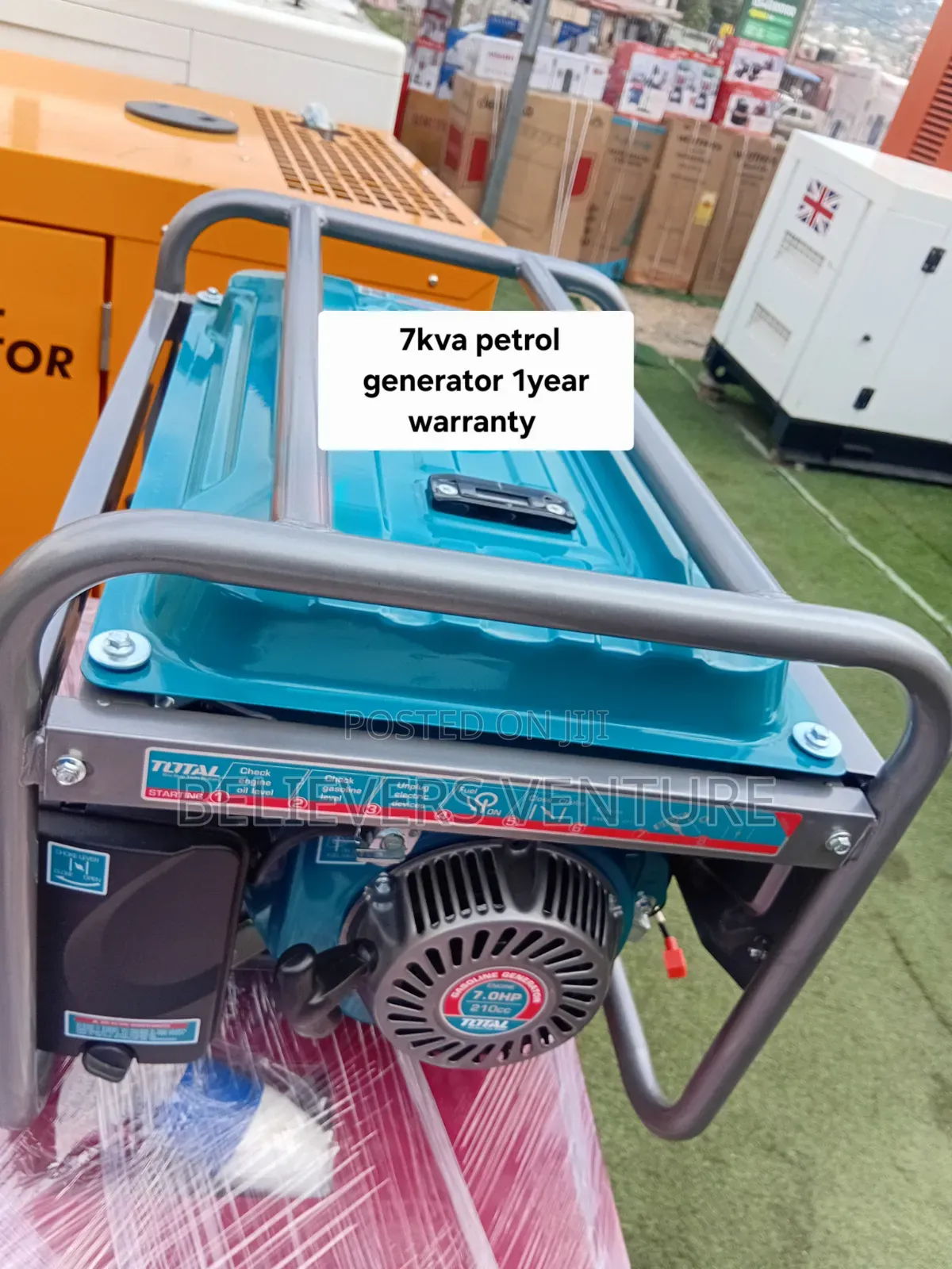 Total 7kVA Petrol Generator – Enjoy Reliable Electricity Anytime