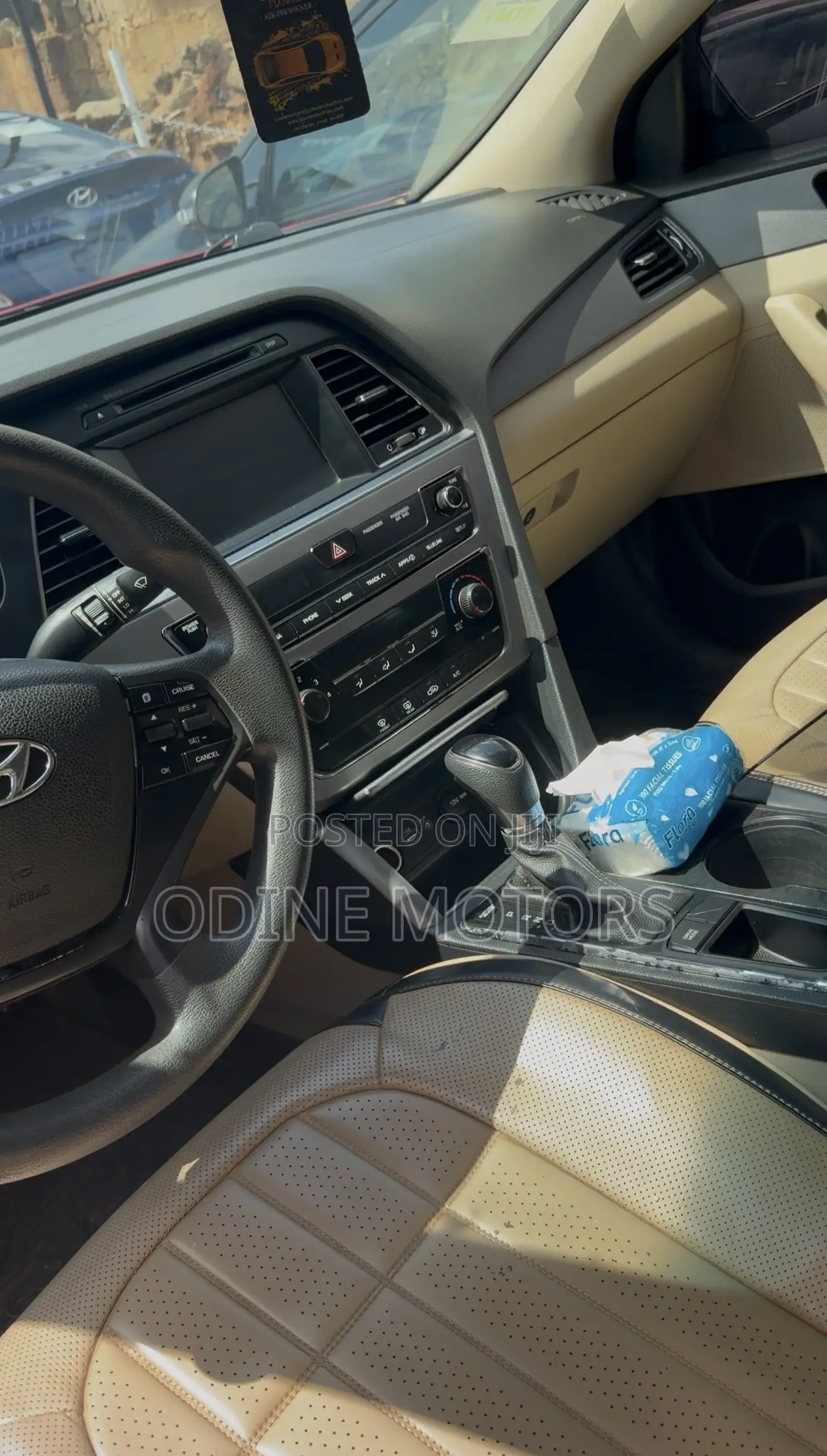Hyundai Sonata ECO Sedan FWD (1.6L 4cyl 7A) 2017 Red